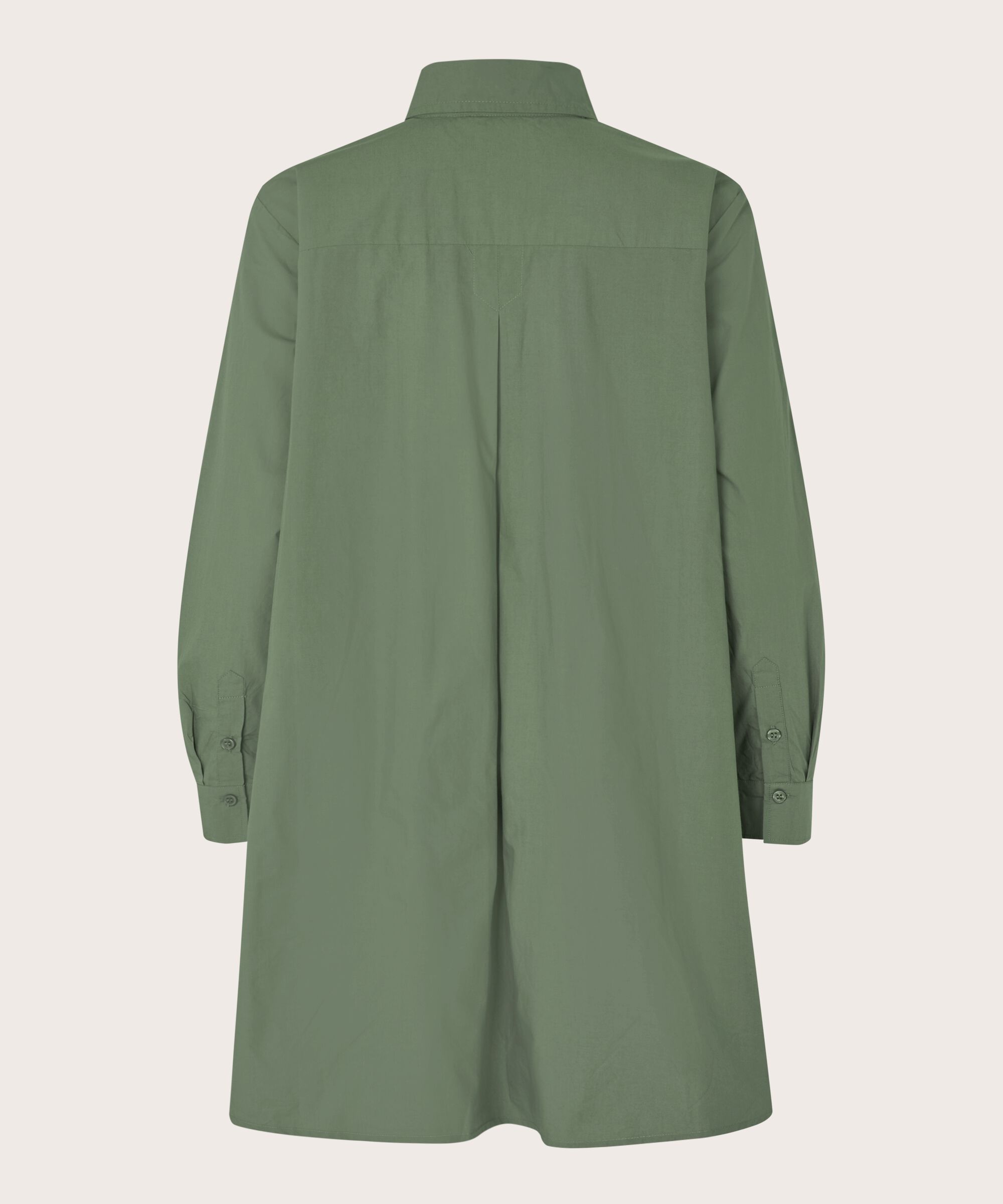 chemise en coton avec dos plus long, Duck Green