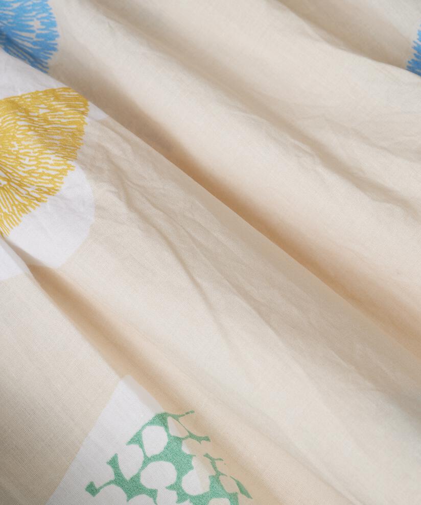 robe en coton à motifs avec bordure élastique au cou, Marina