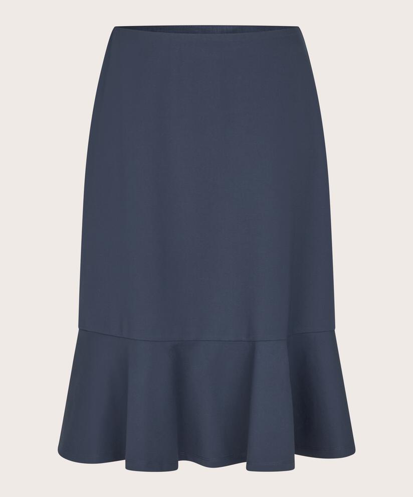 jupe en jersey avec taille élastique, Mood Indigo