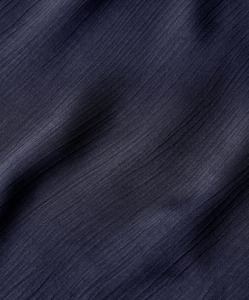 robe en viscose brillante avec détail nœud, Navy Blazer