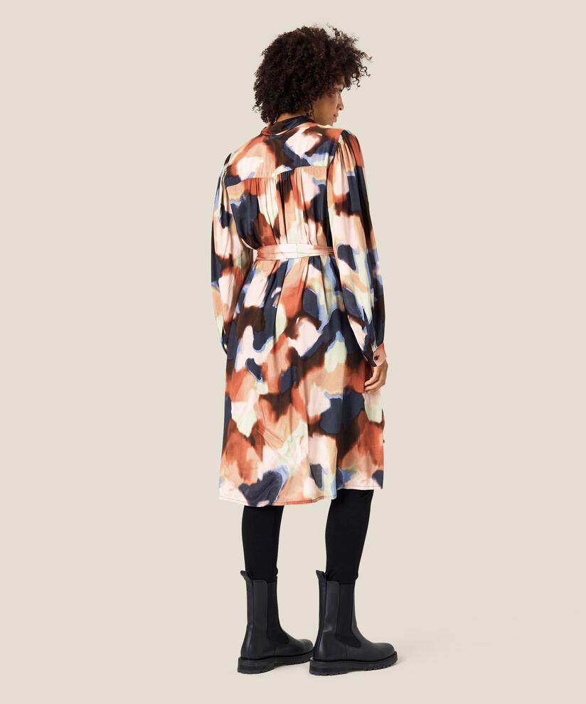 Nydemi Dress, Rose Smoke