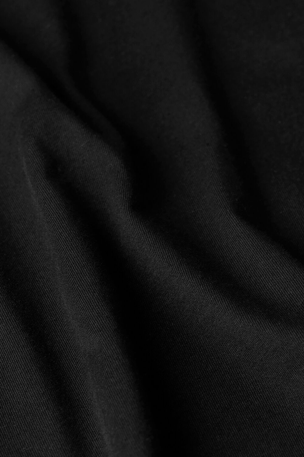 T-shirt &Agrave; Col Rond, Black