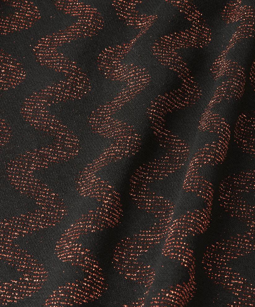 pantalon en jersey à rayures scintillantes, Picante