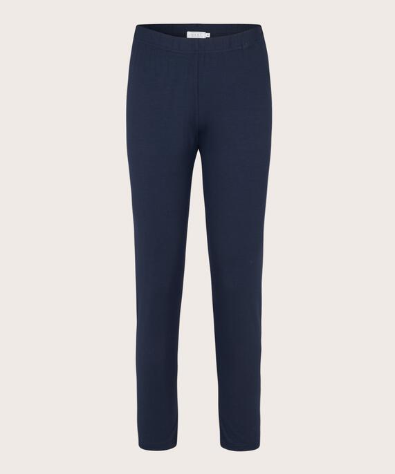 Legging En Jersey Doux, Navy