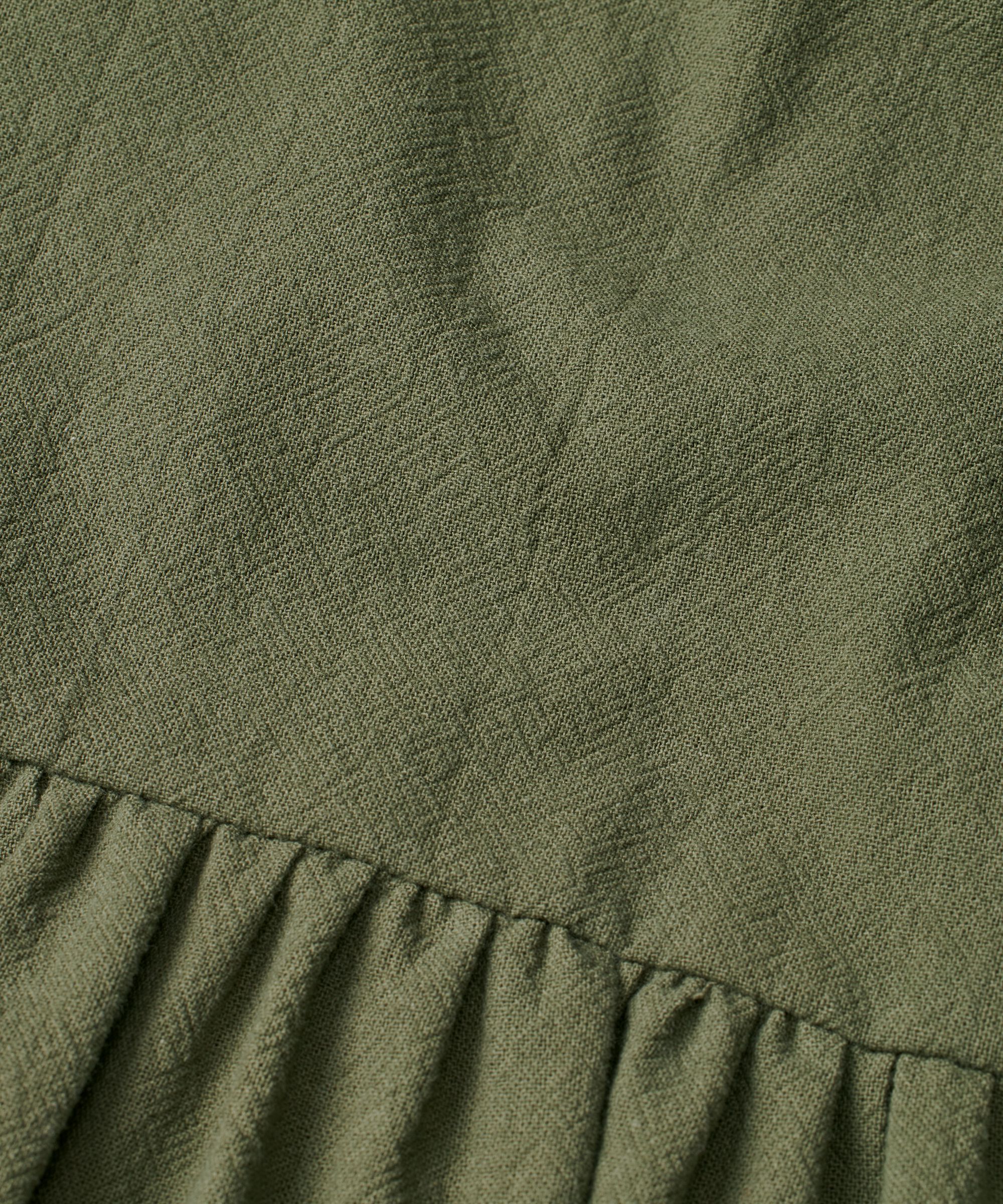 robe boutonnée en coton sans manches, Four Clover
