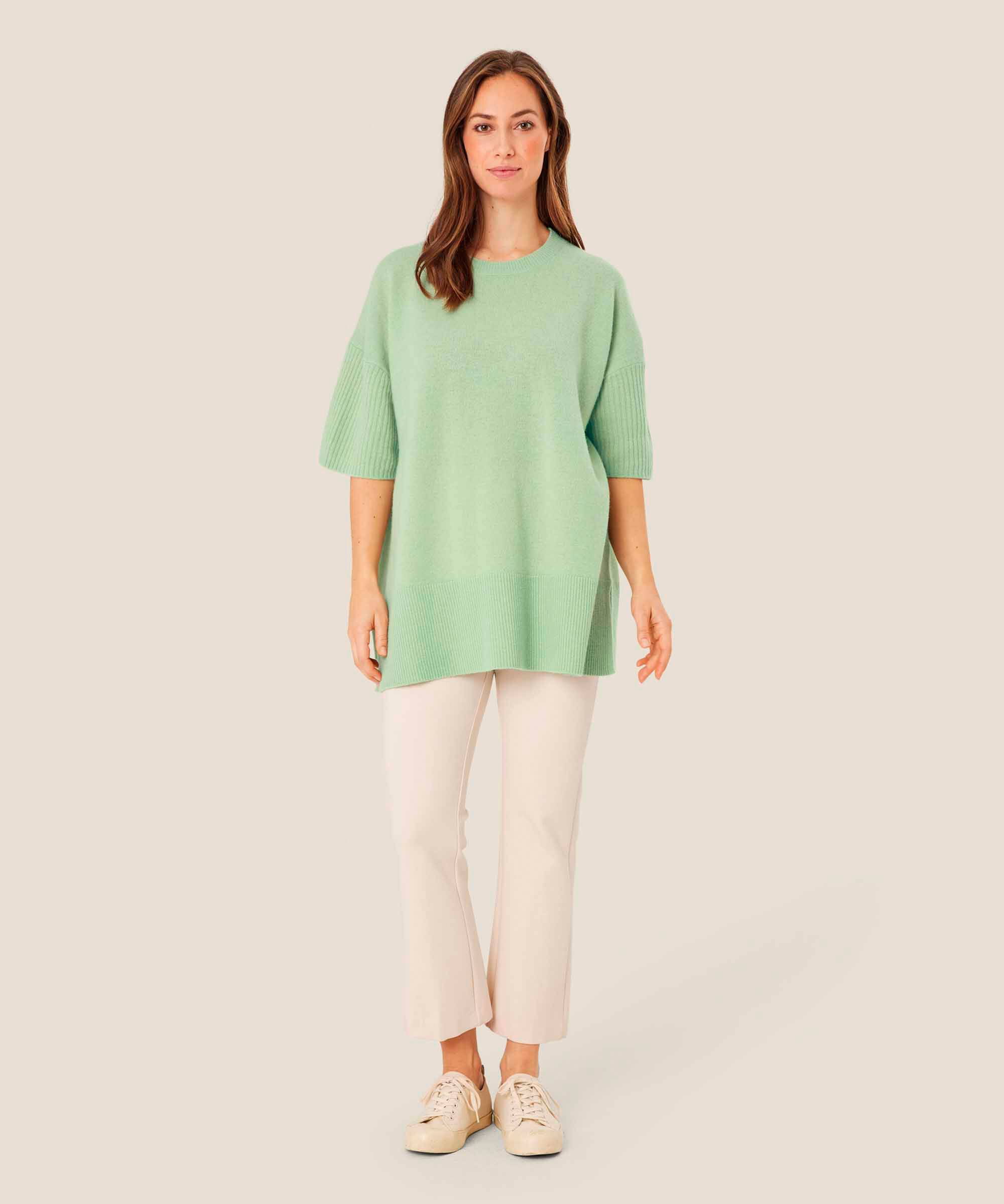 Pantalon Court En Jersey Épais, Whitecap