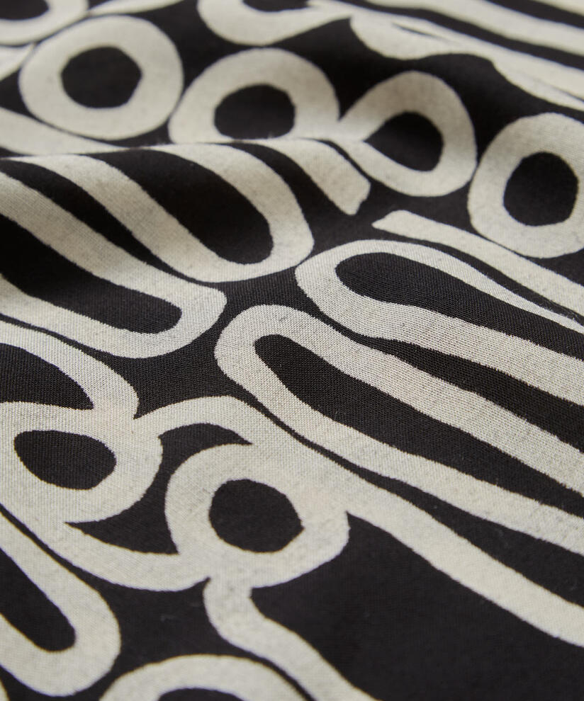 ALONG SCARF, Black