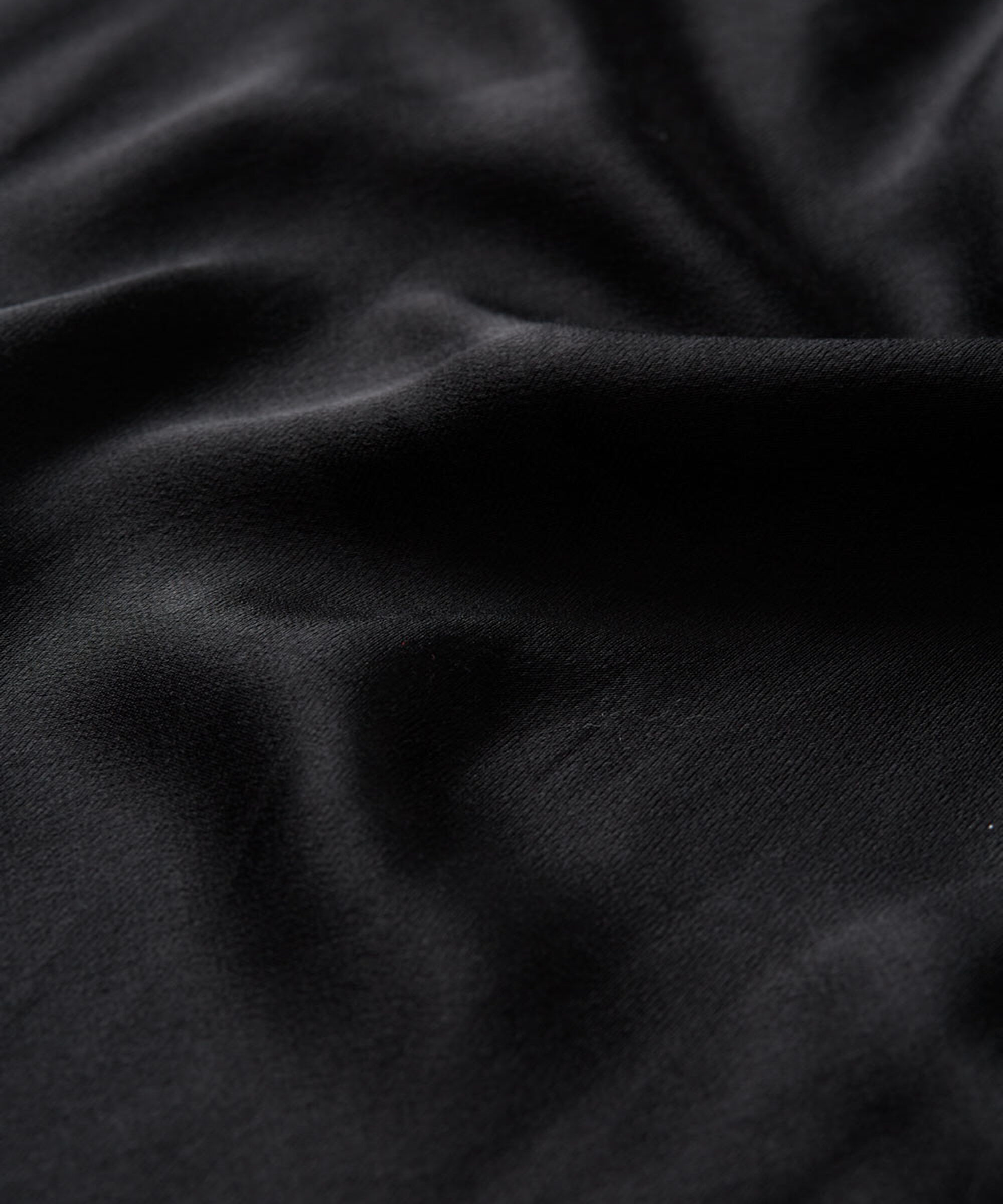 jupe en satin avec élastique étroit à la taille, Black