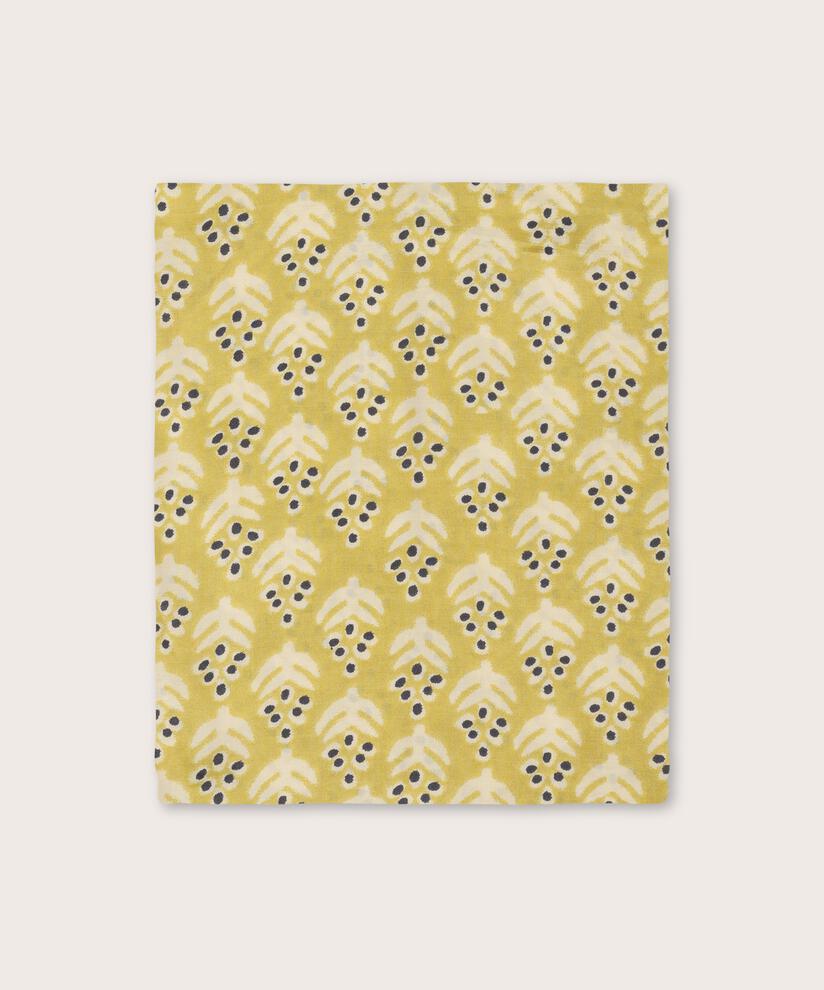 Écharpe En Viscose Imprimée, Burnish Gold