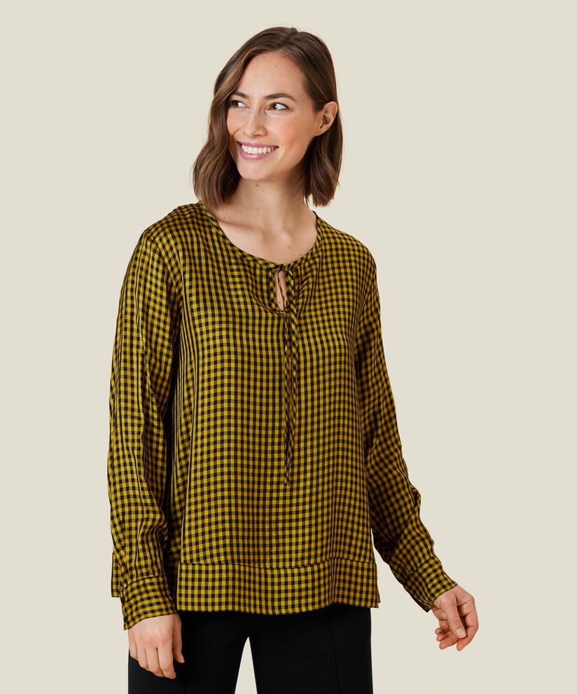 DOLLY BLOUSE, Olive Oil