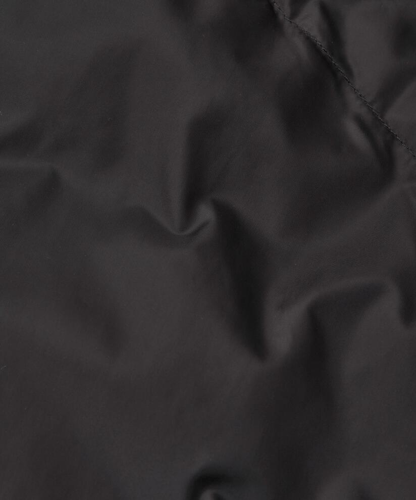 manteau en duvet avec col montant, Black