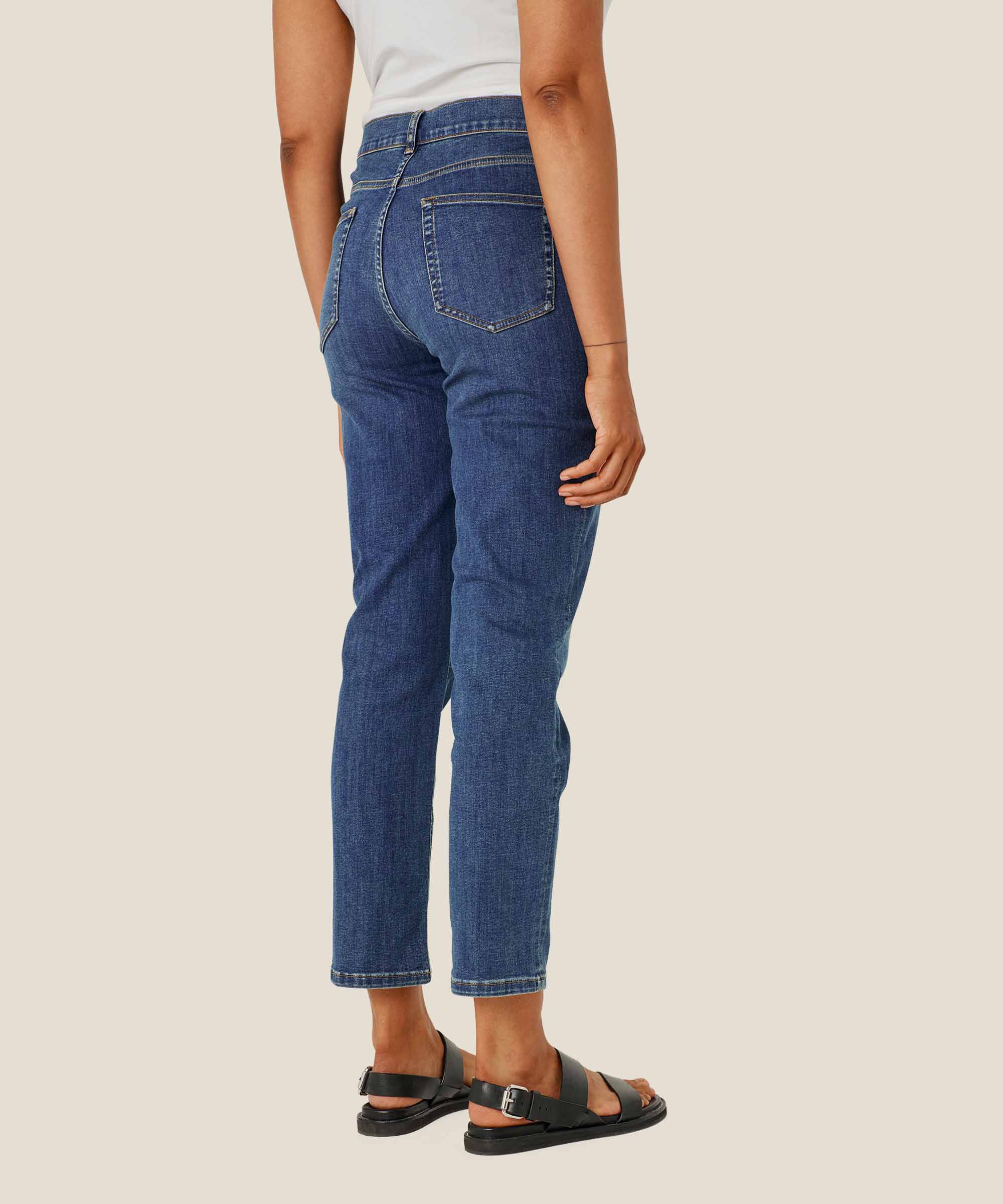 jean stretch à jambes étroites, Basic Denim