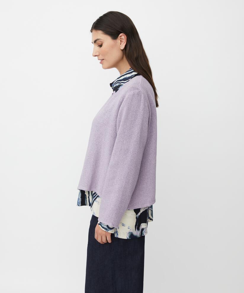 Veste Courte En Bouclé, Wisteria