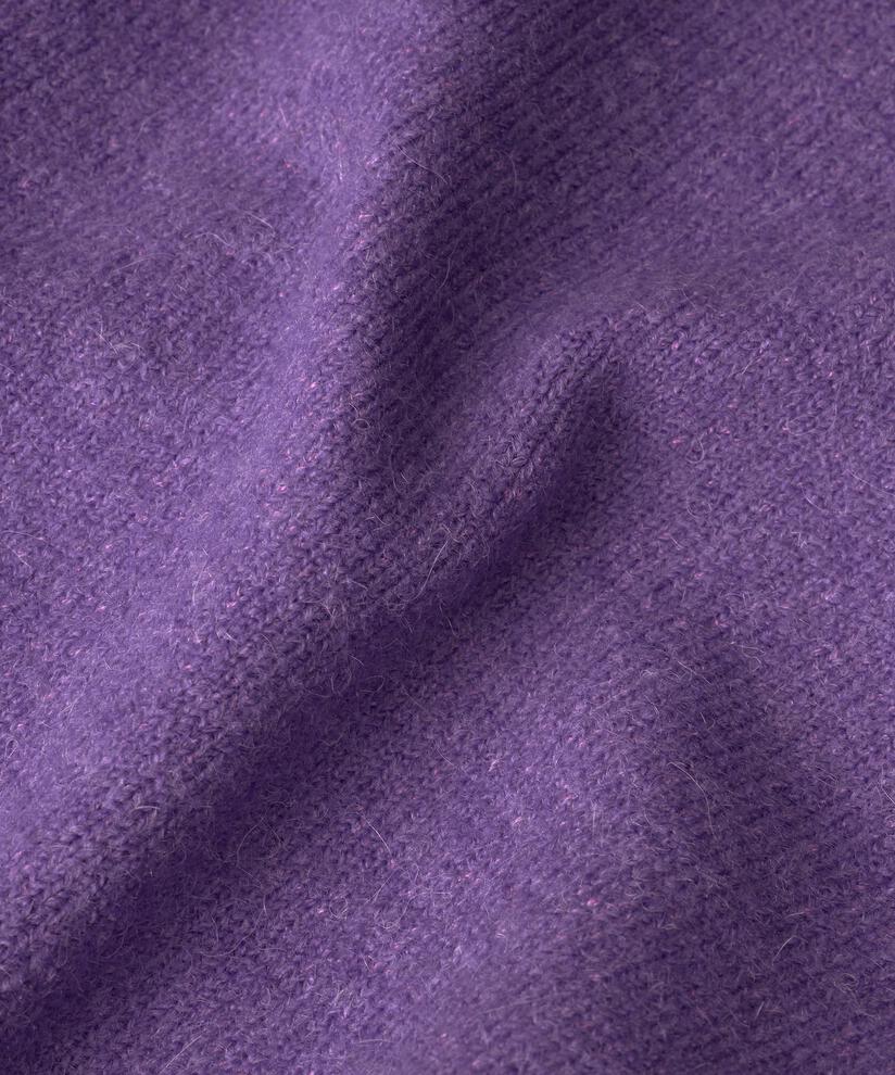 cardigan classique en mélange de laine, Meadow Violet