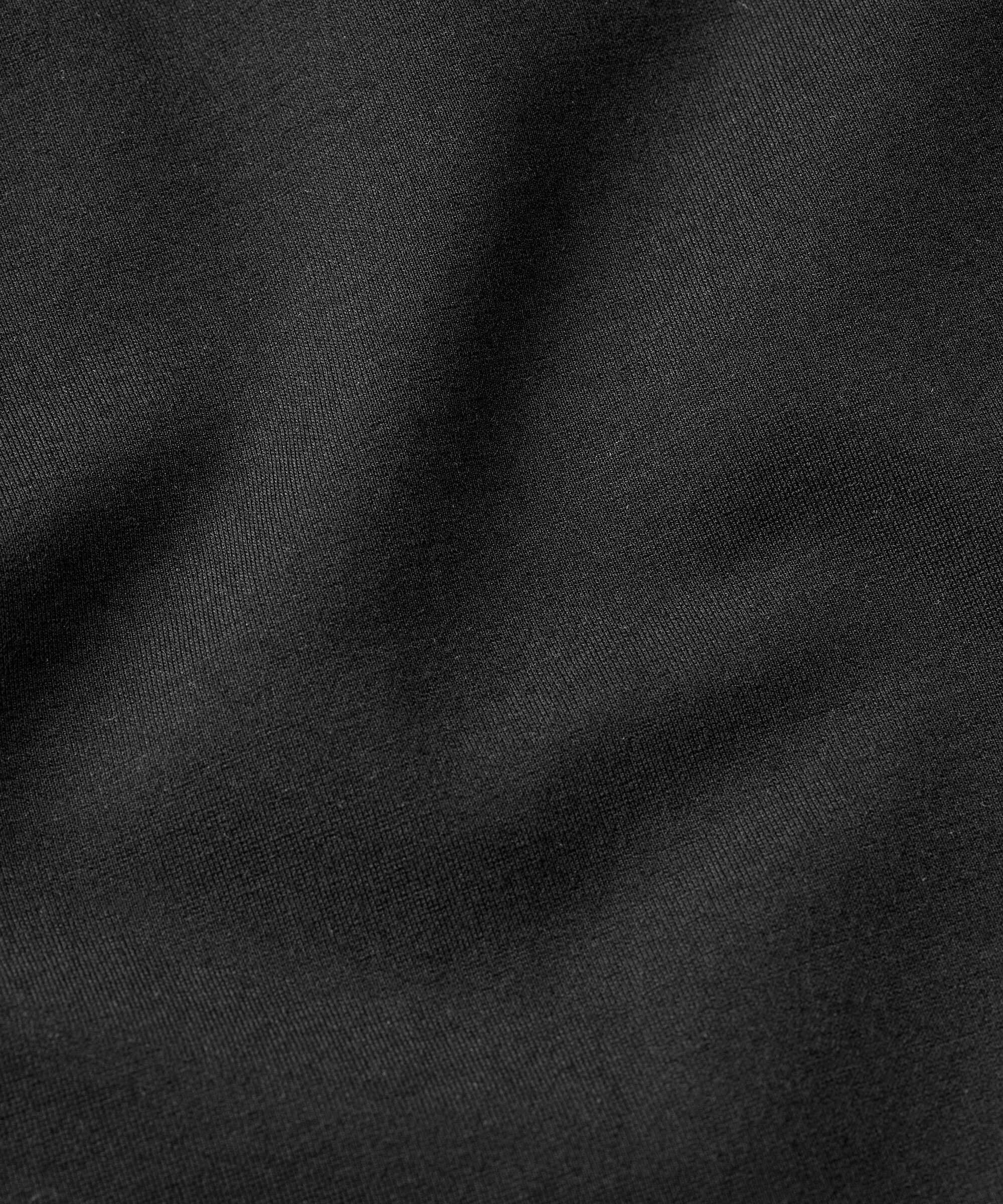 Pantalon En Jersey Épais Avec Détails De Boutons, Black