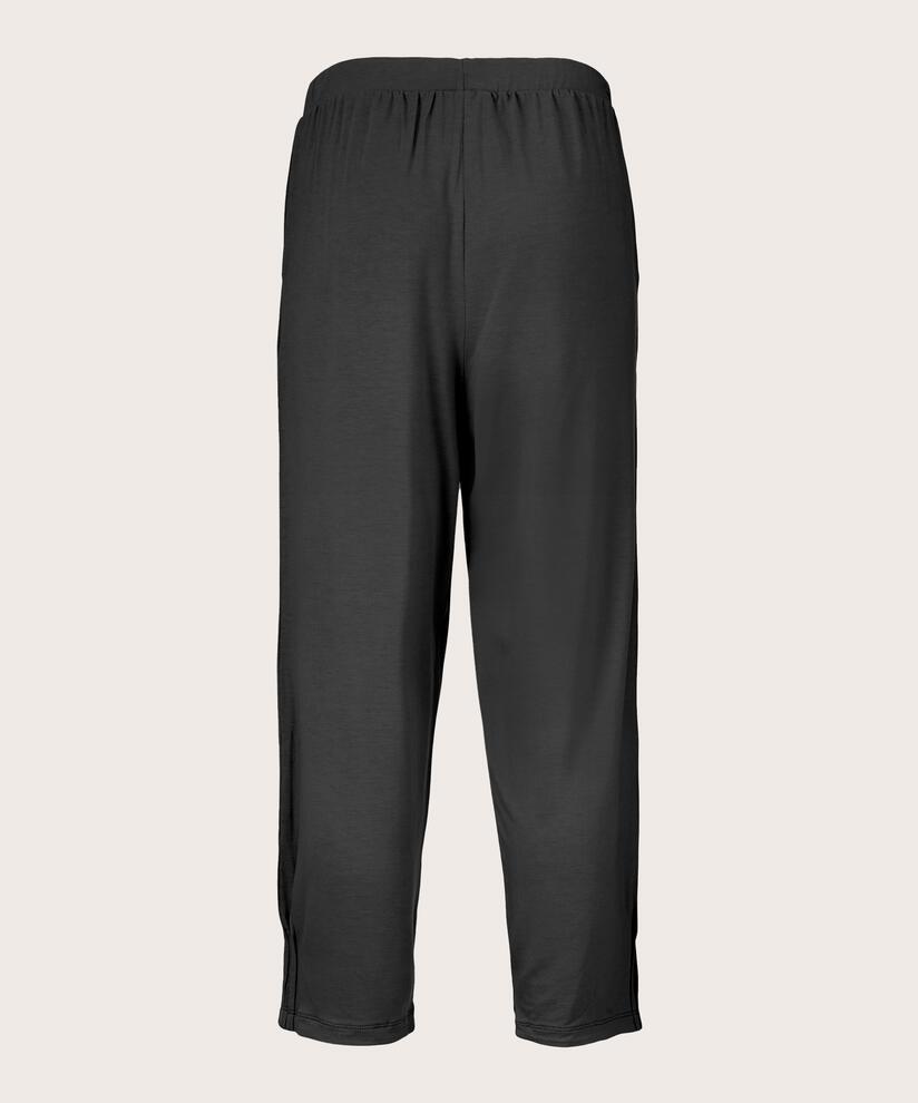 pantalon de jogging en jersey doux, Black