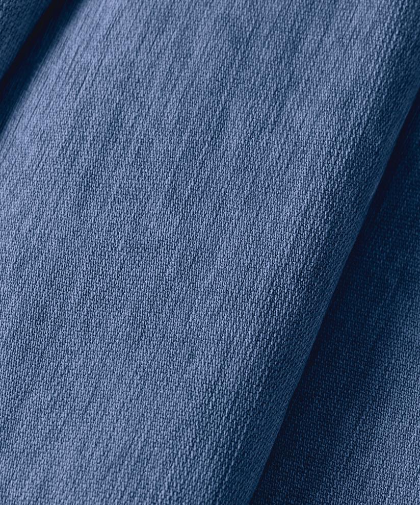 Pantalon en denim doux avec taille élastique et poches fendues, Washed denim