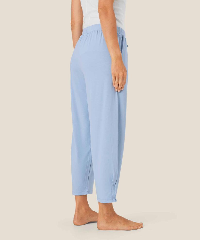 pantalon de jogging en jersey doux, Blue Fog