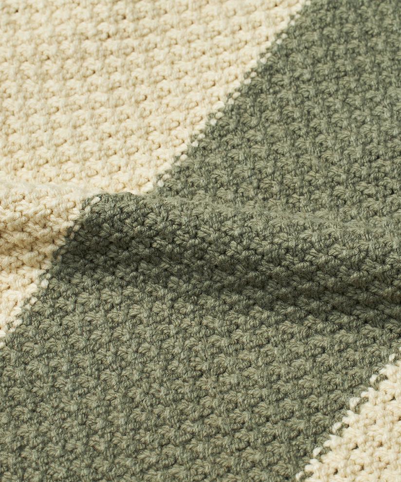 pull en maille à col montant et manches larges, D. Lichen Green