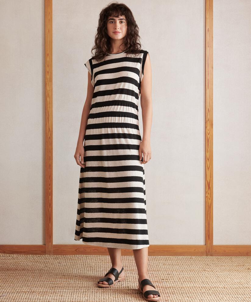 Nadire JERSEY Dress, Black