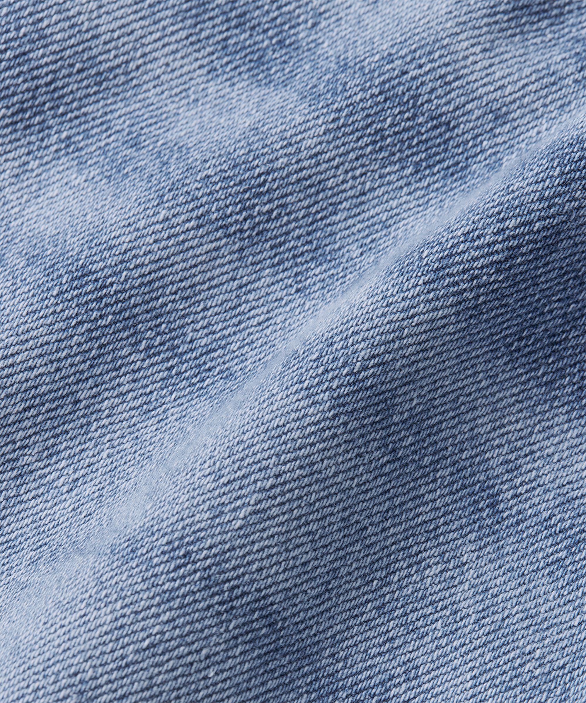 jean stretch et jambes larges, Light Denim