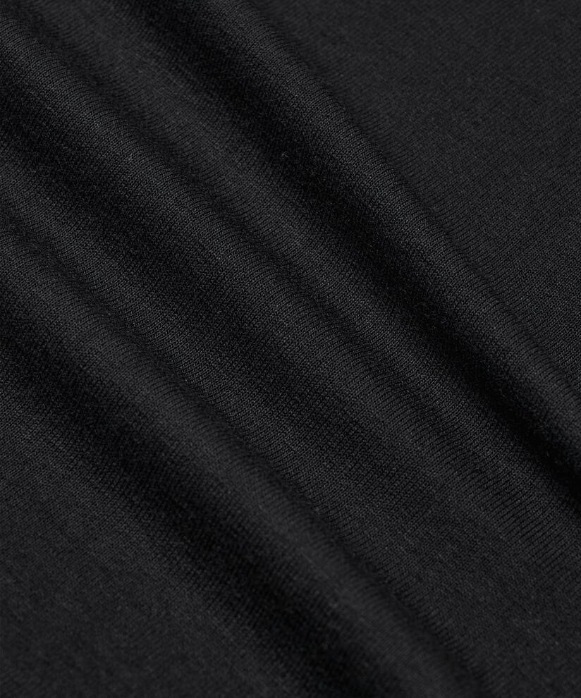 Top En Jersey Á Col Rond, Black