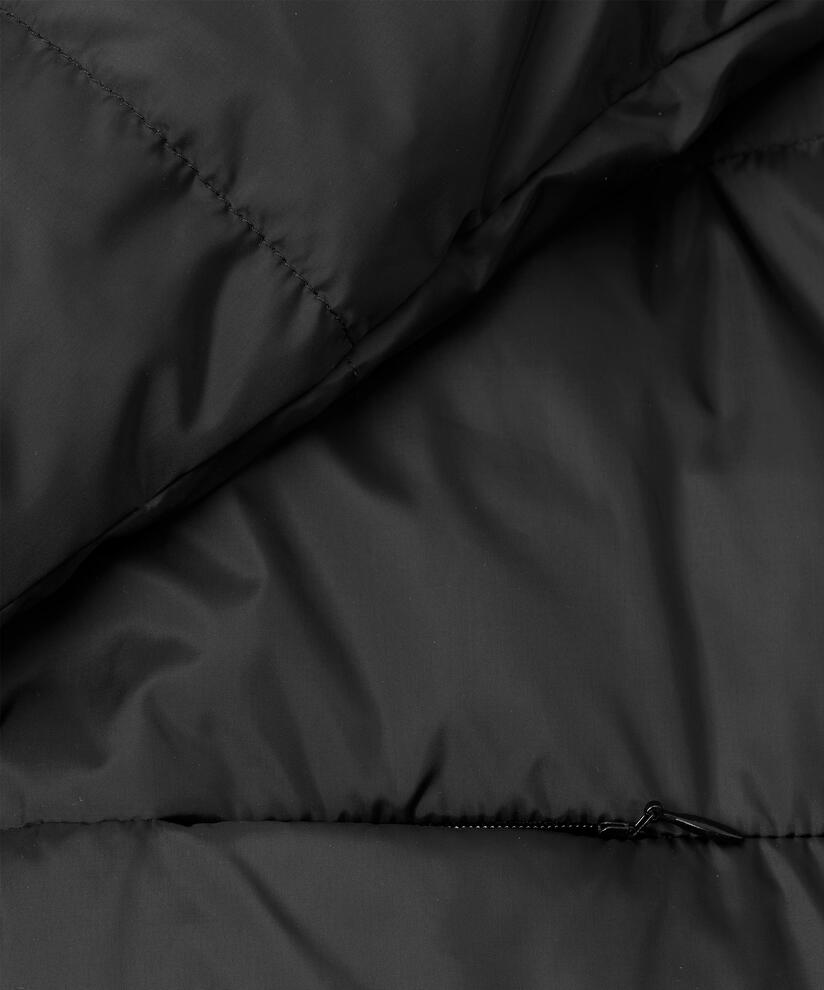 Manteau En Duvet Avec Capuche, Black
