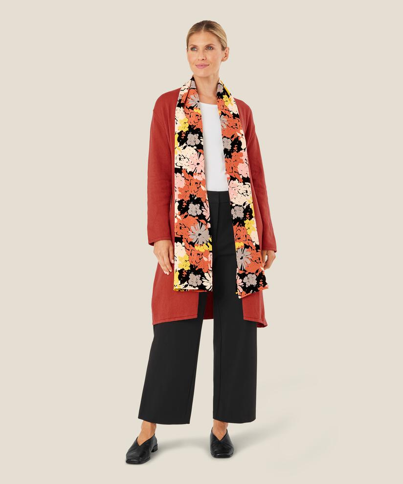 Foulard en viscose, Oil Yellow