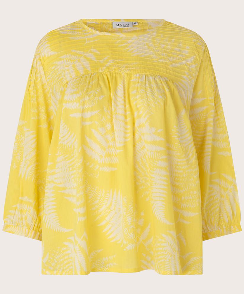 DONALDI BLOUSE, Celery