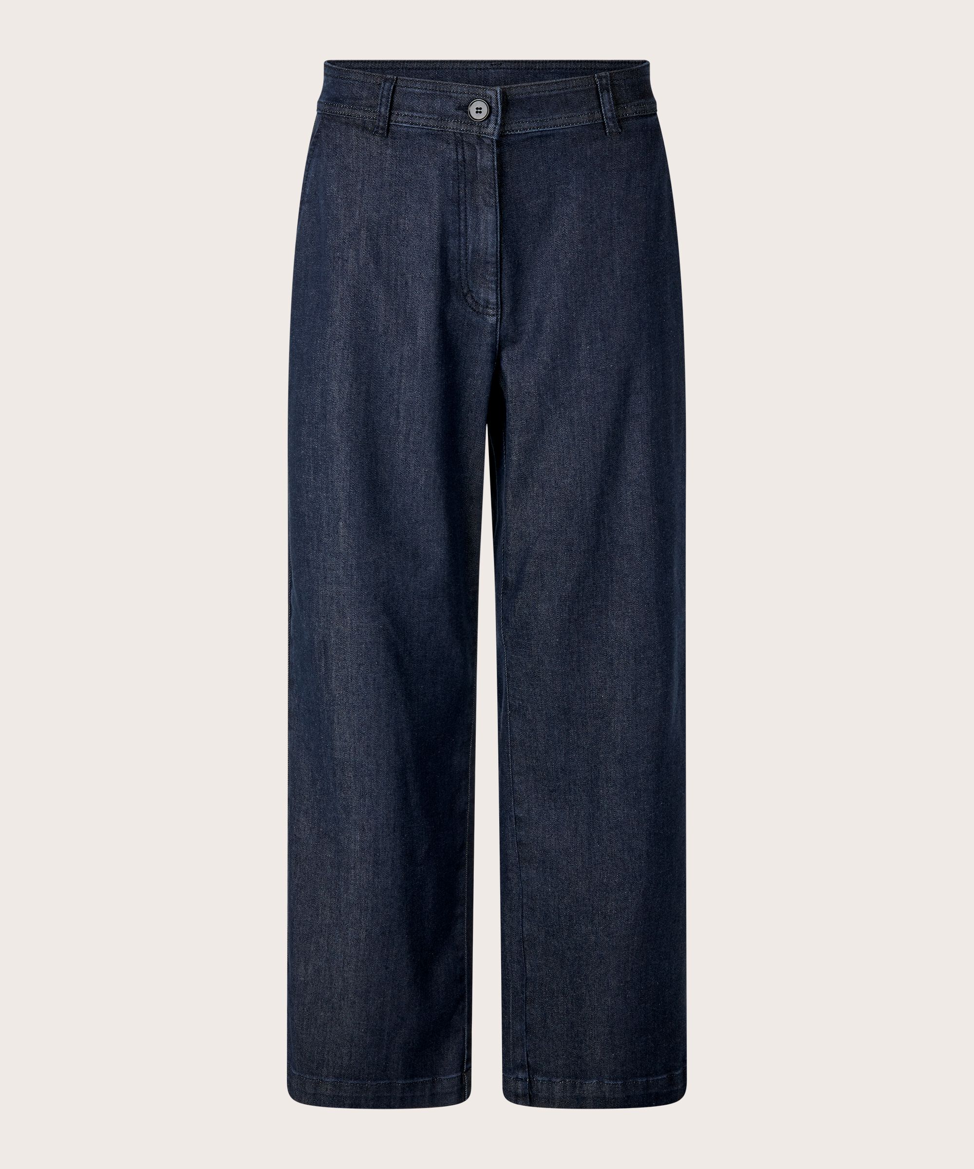 jeans avec stretch et jambe droite, Dark Denim