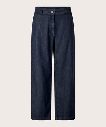 jeans avec stretch et jambe droite, Dark Denim