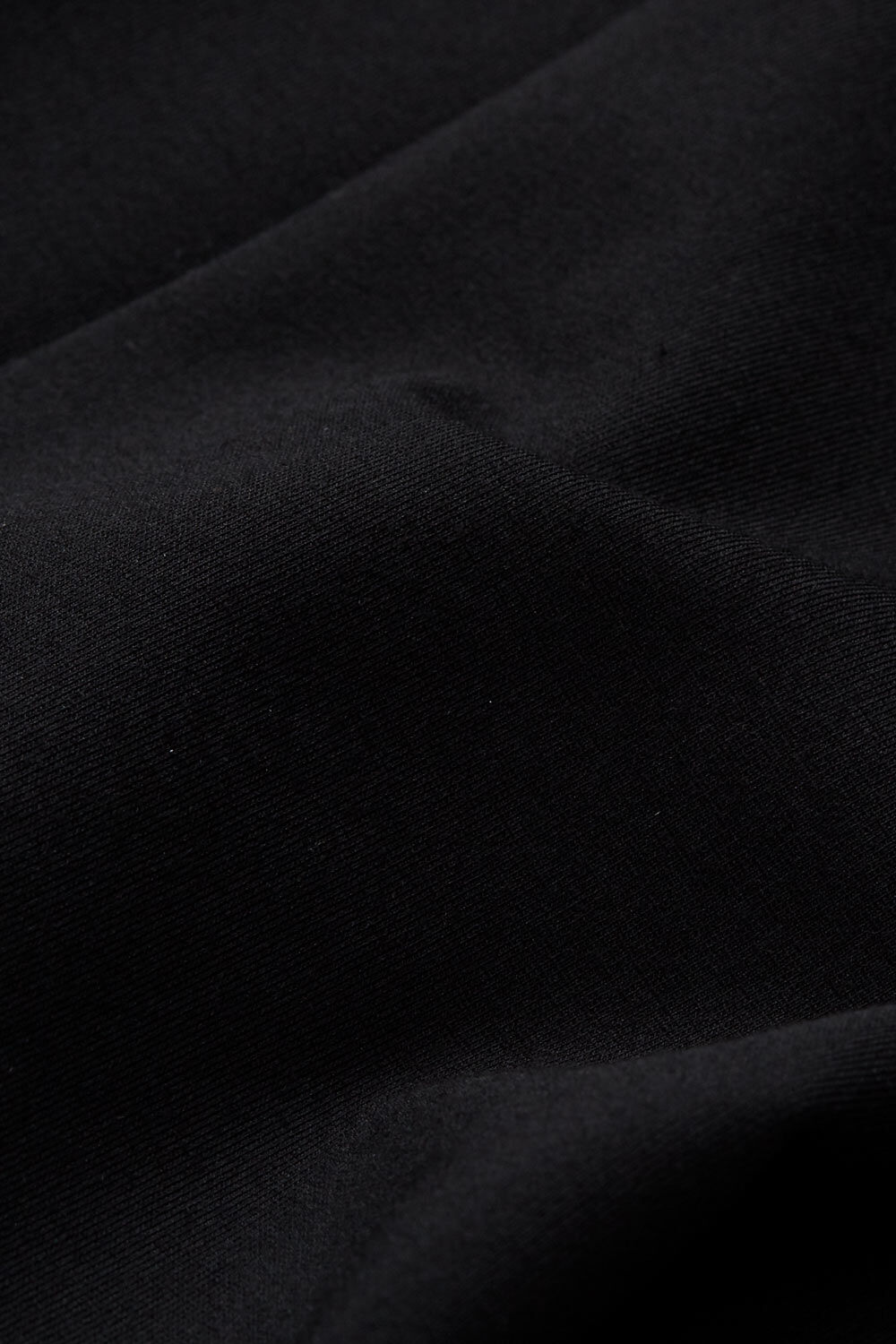 Pantalon Court En Jersey &Eacute;pais, Black