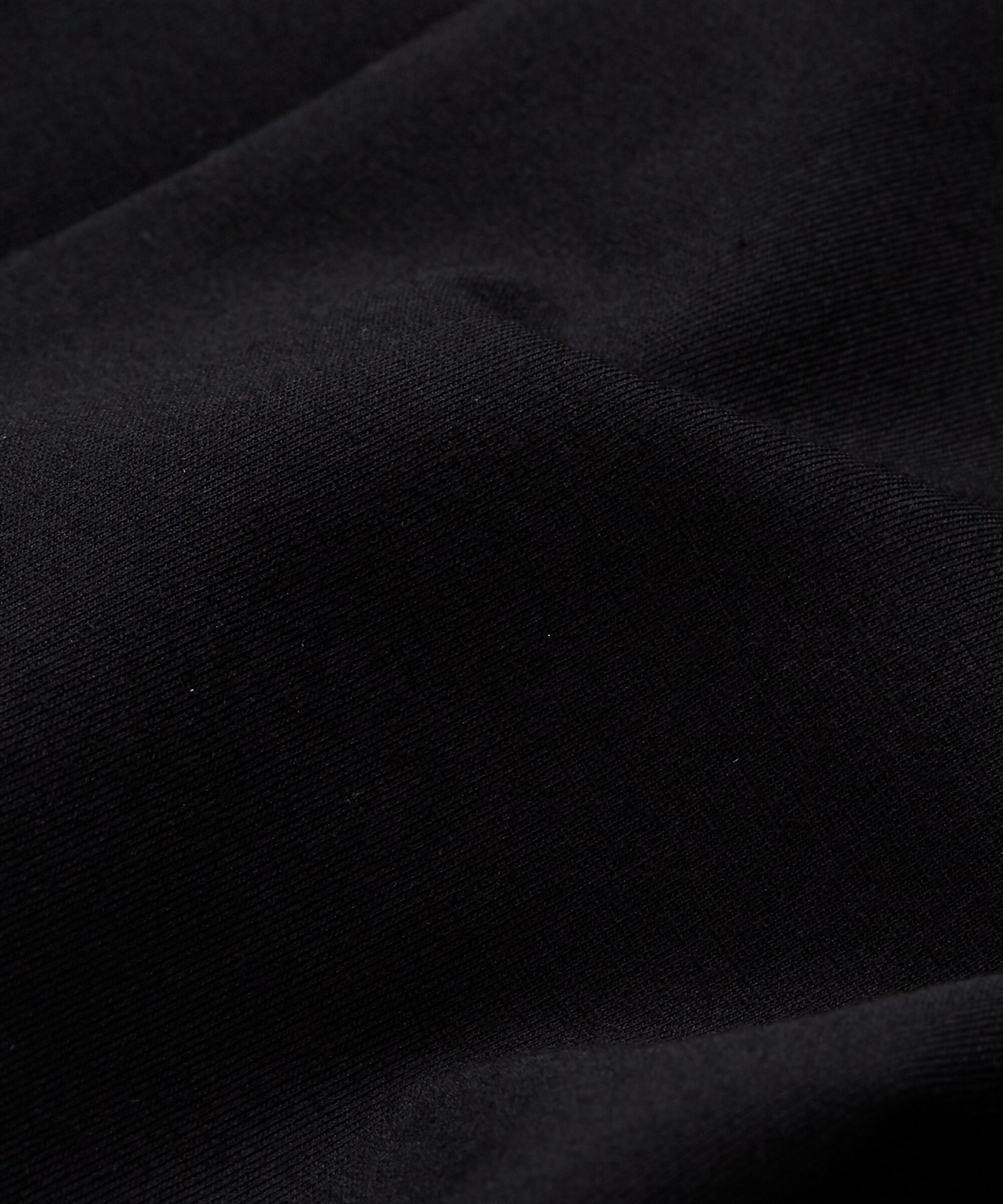 Pantalon Court En Jersey Épais, Black
