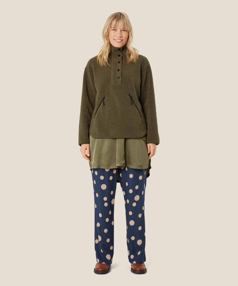 pull polaire teddy avec fermeture éclair, Sea Turtle