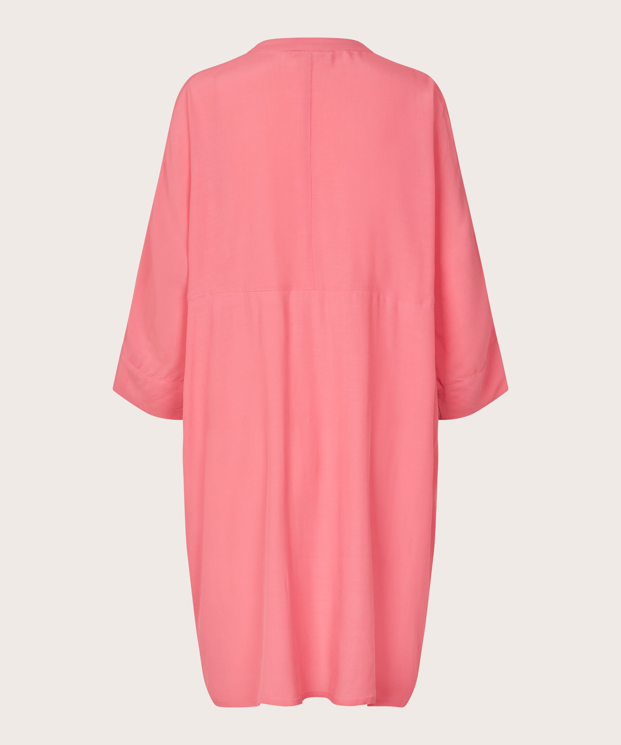 Robe Chemise En Viscose À Manches Trois-quarts, Confetti