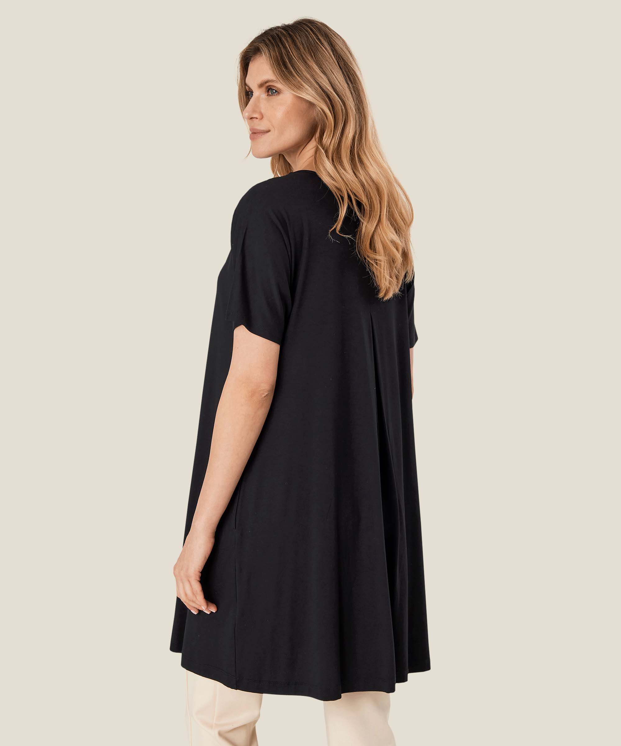 Gertie JERSEY Tunic, Black