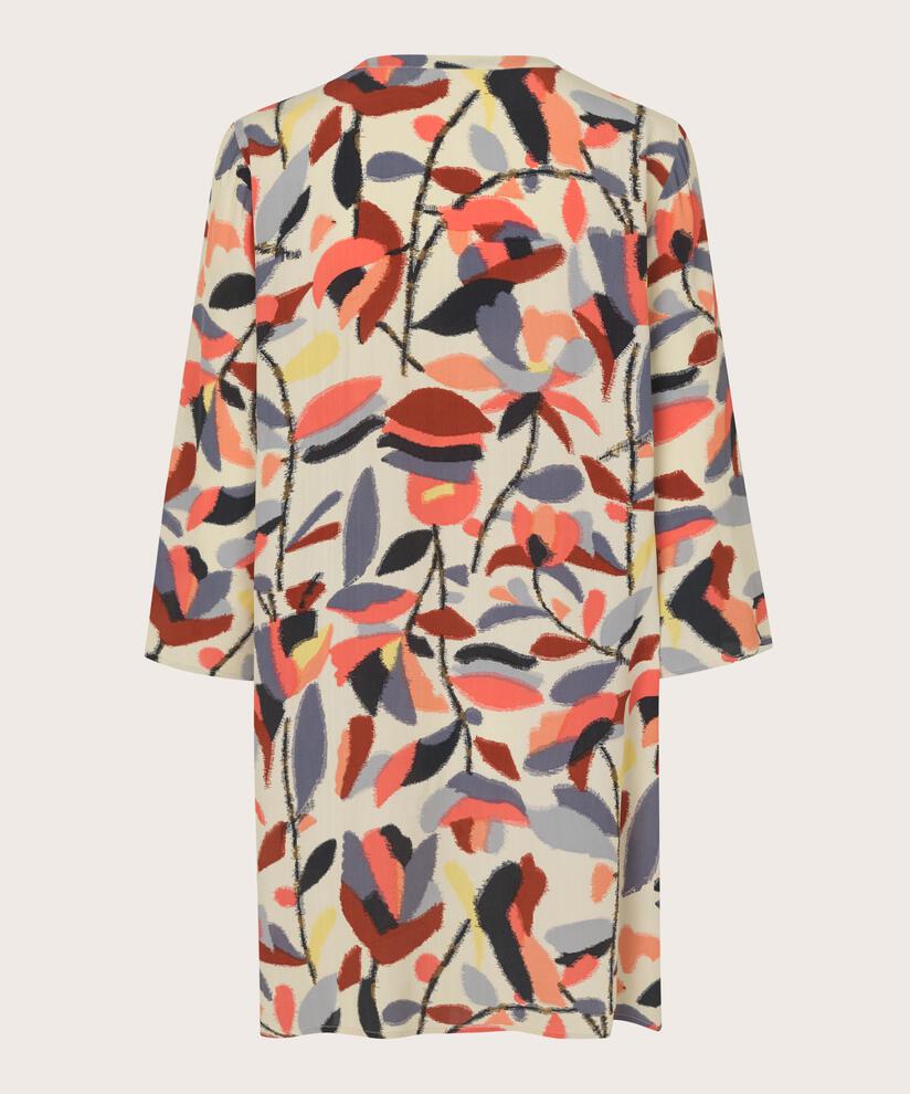 tunique imprimée manches 3/4, Calypso Coral