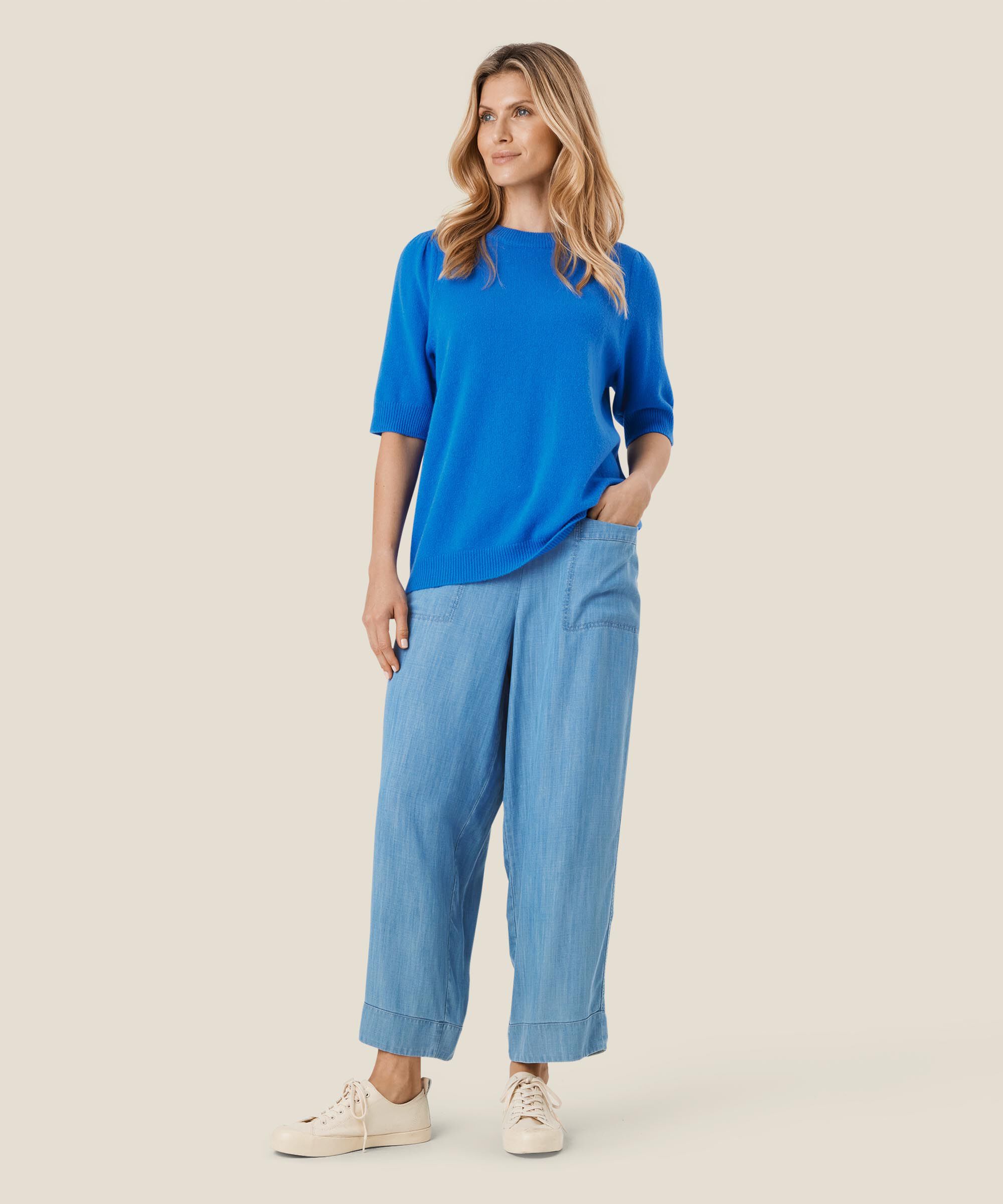 Priscala Trousers, Light Denim