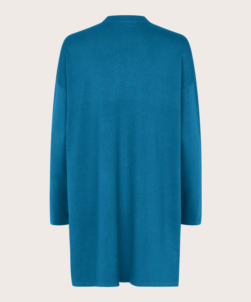Cardigan En Fine Maille Coupe Droite, Celestial