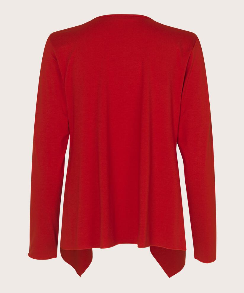 Cardigan Ouvert En Jersey, Goji Berry