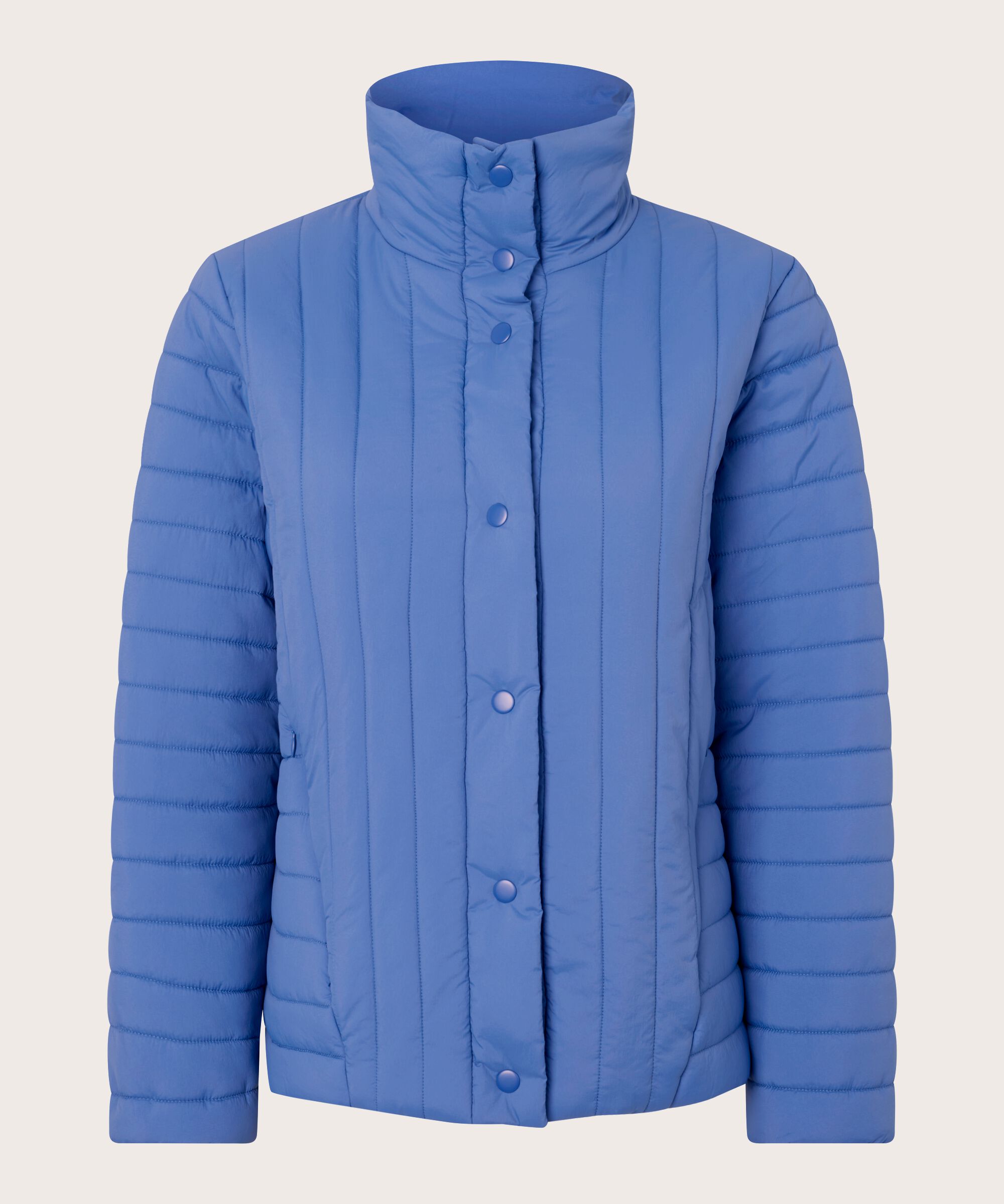 veste à col montant et poches fendues, Federal Blue