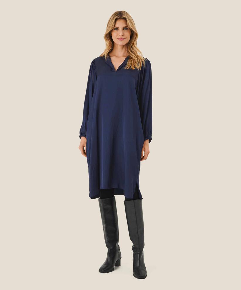 robe en qualité viscose exclusive, Maritime Blue