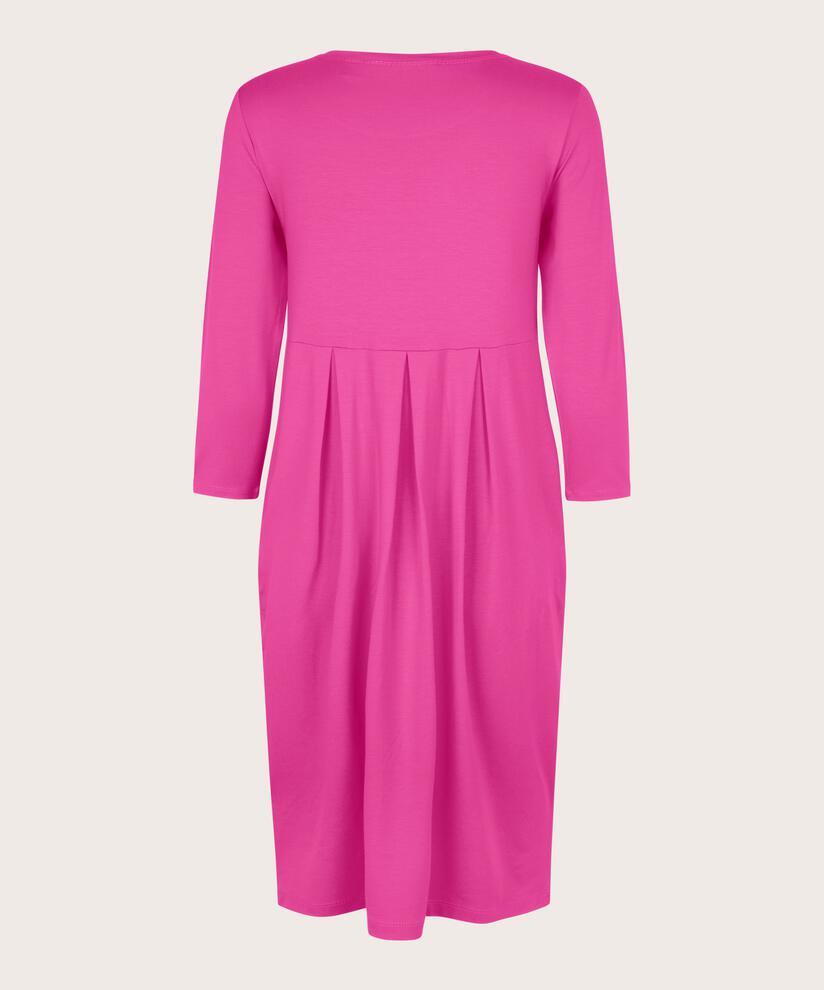 robe tulipe en jersey , Fuchsia Red