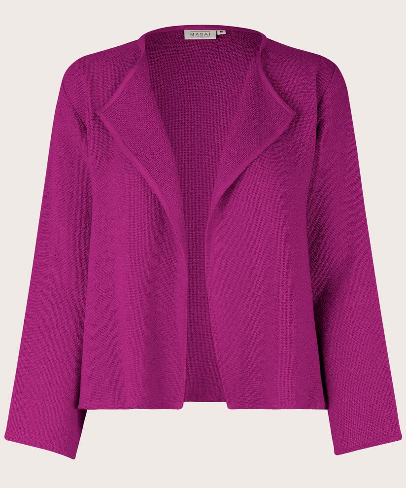 Veste Courte En Bouclé, Wild Aster