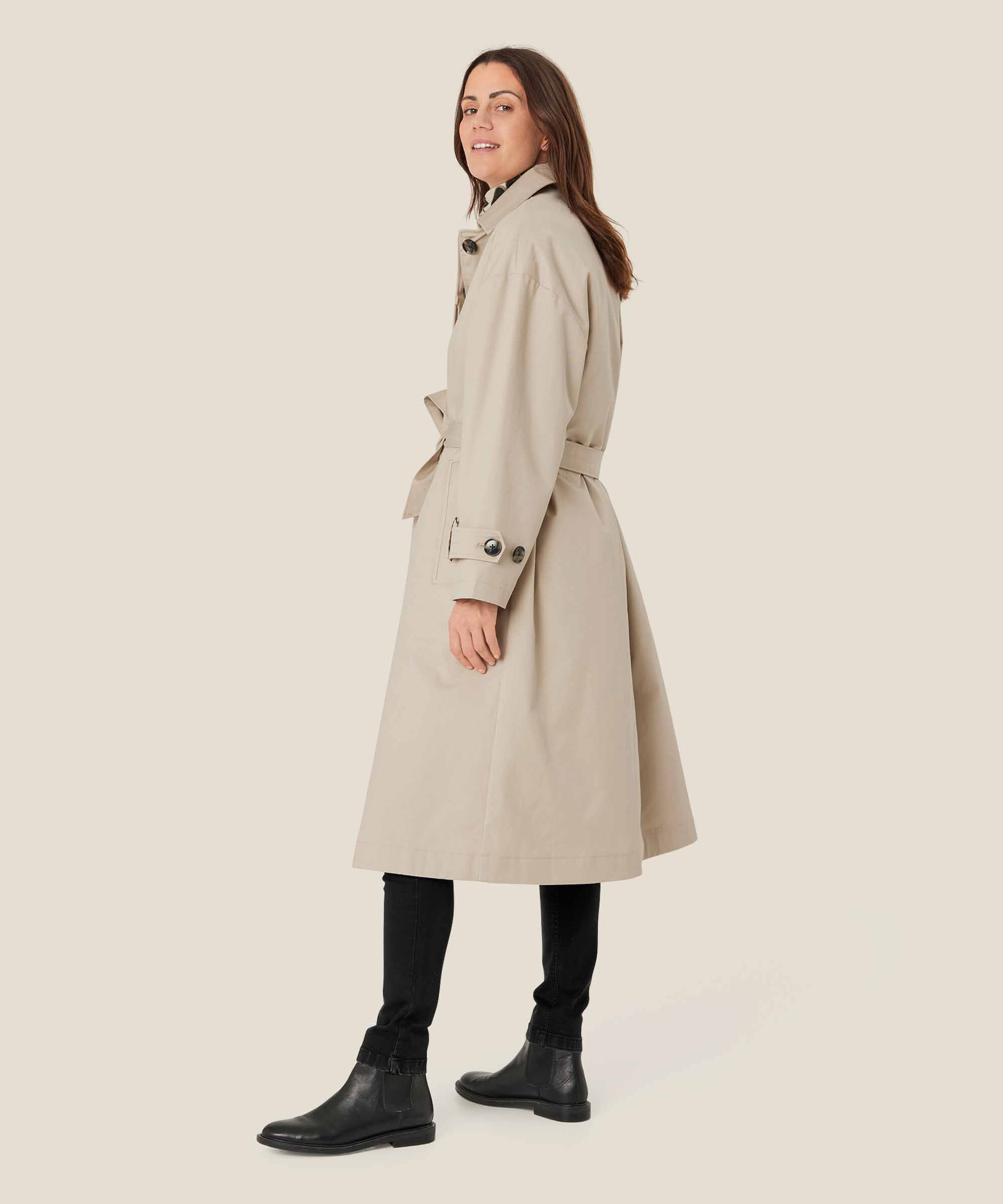 manteau avec ceinture et doublure amovible, Pure Cashmere