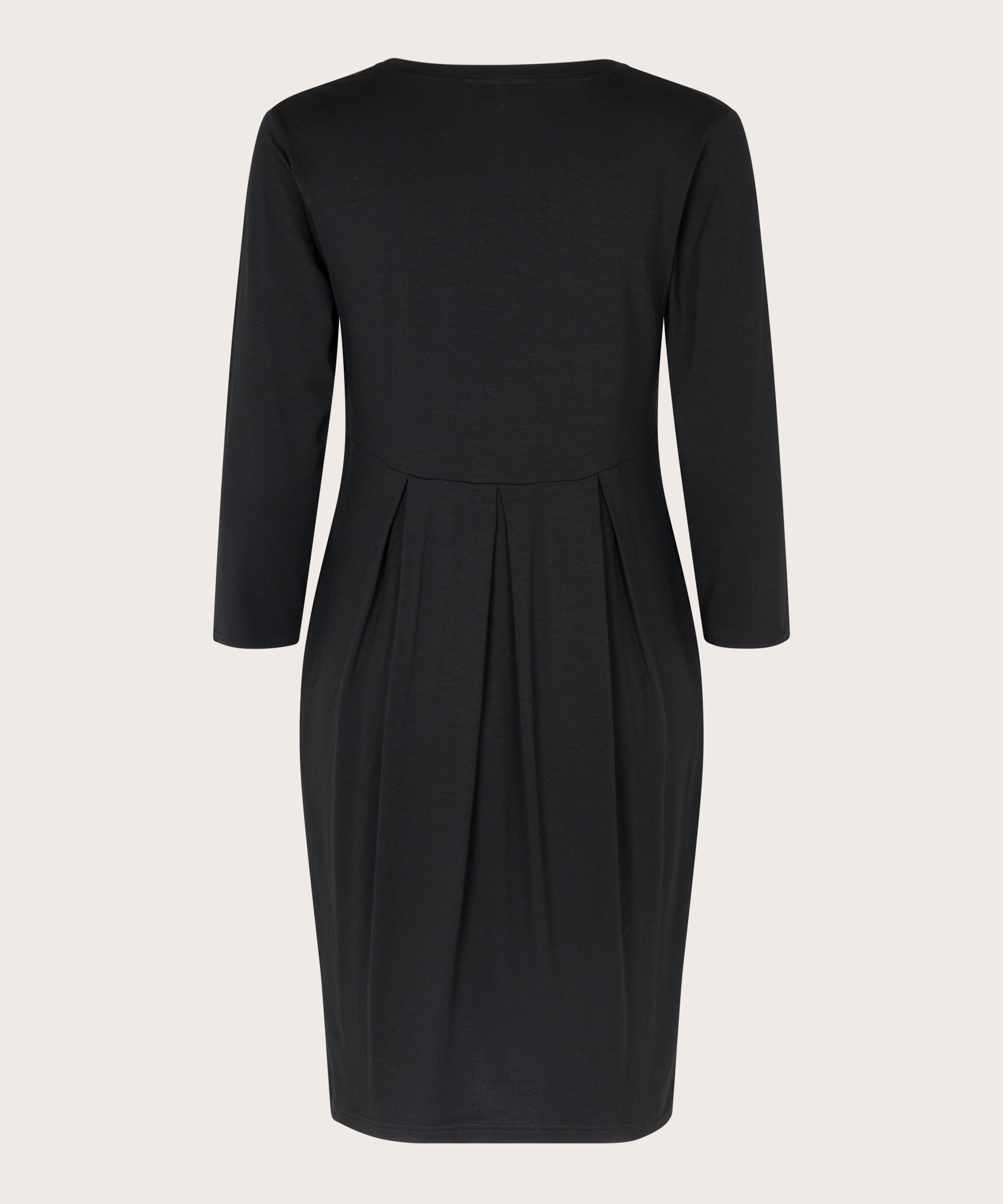 robe tulipe en jersey , Black