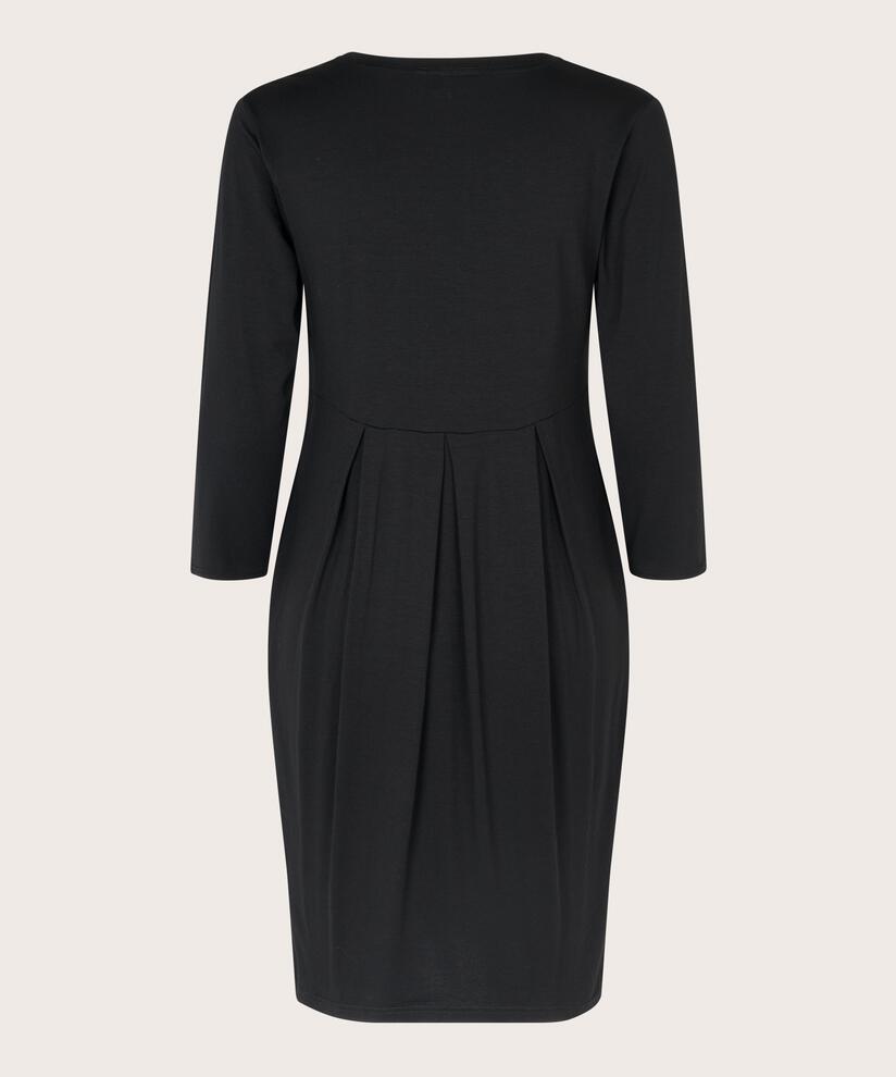 robe tulipe en jersey , Black
