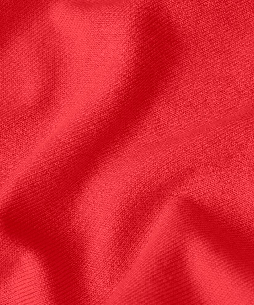 pull en maille à manches courtes et col rond, Hibiscus