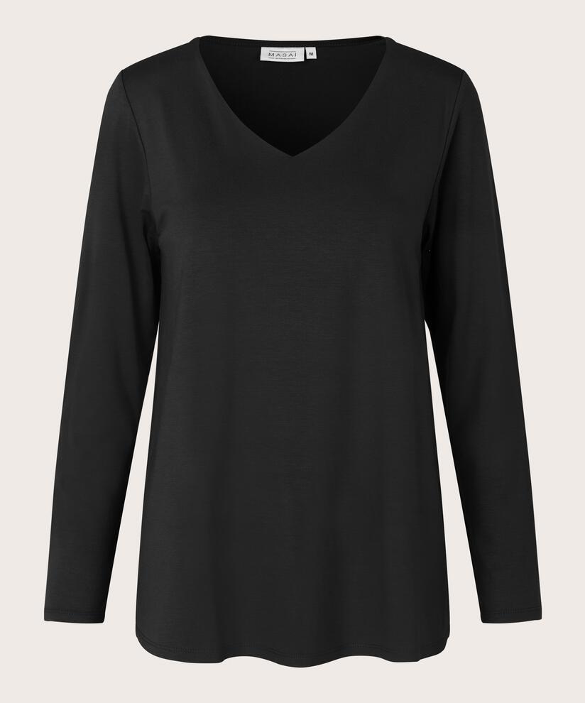 Digla JERSEY Top, Black