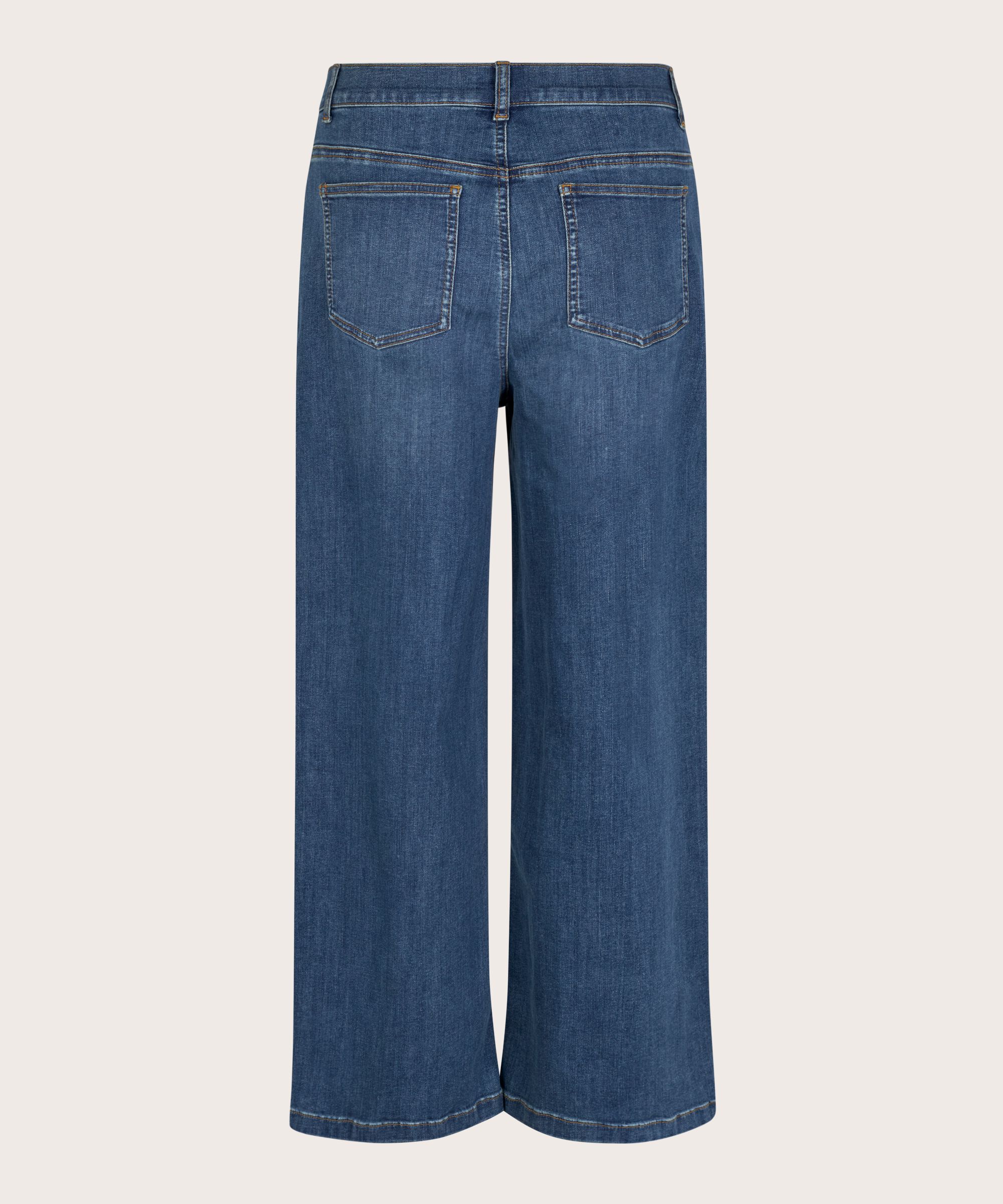 jeans avec stretch et largeur dans les jambes, Basic Denim
